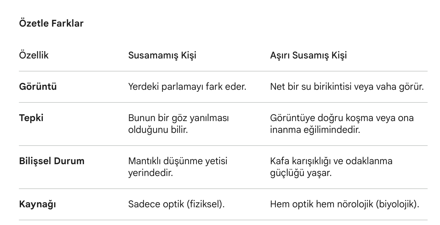 Serap ve susuzluk 1