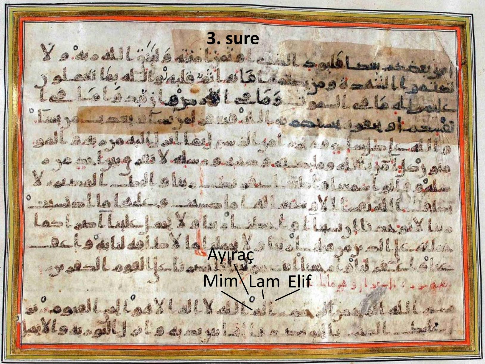 Corpus Coranicum 3 Elif Lam Mim