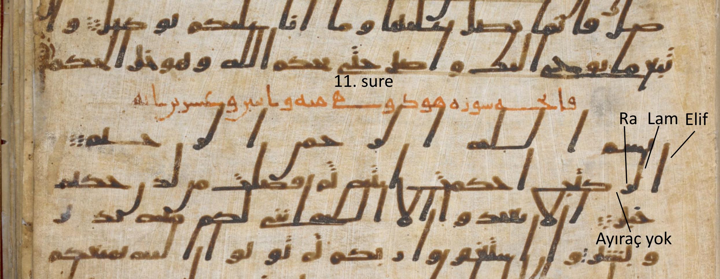 The British Library Kuran 11.Elif Lam Ra
