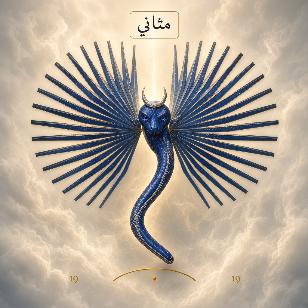 Mesânî yılan — indigo · 17138